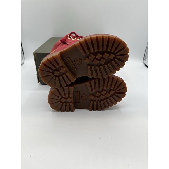 Timberland 6 Inch Boys Toddler Dark Red Size 5c - Picture 6 of 7